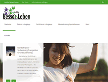 Tablet Screenshot of besser-leben-online.at